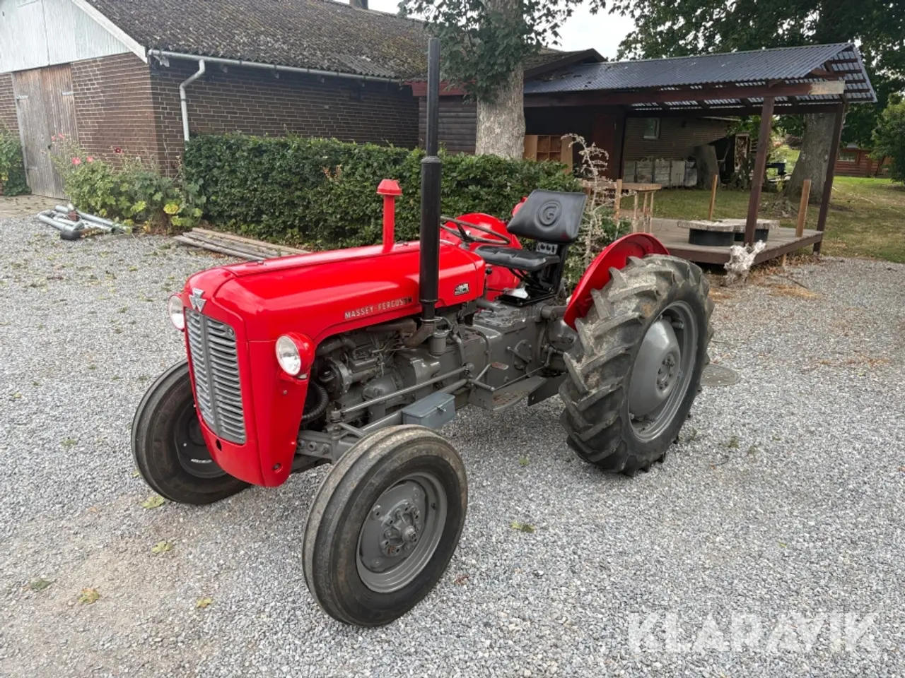 Billede 1 - Veterantraktor Massey Ferguson 35 X