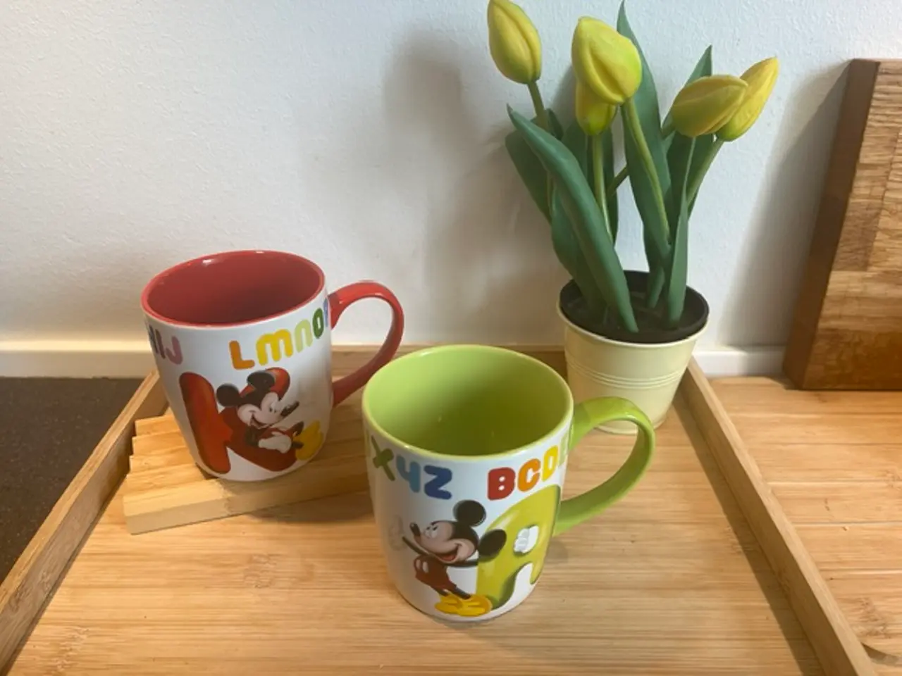 Billede 1 - 2 originale Disney ResortParis krus–MickeyMouseABC