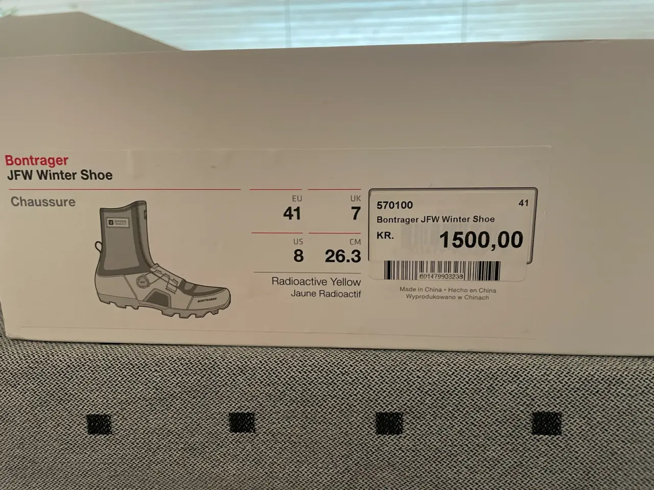 Billede 2 - Bontrager vinter støvle til MTB