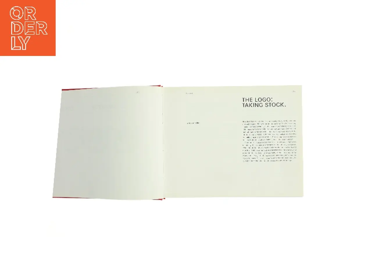 Billede 2 - Logo (ukendt titel, rød designbog om logoer) (Bog)