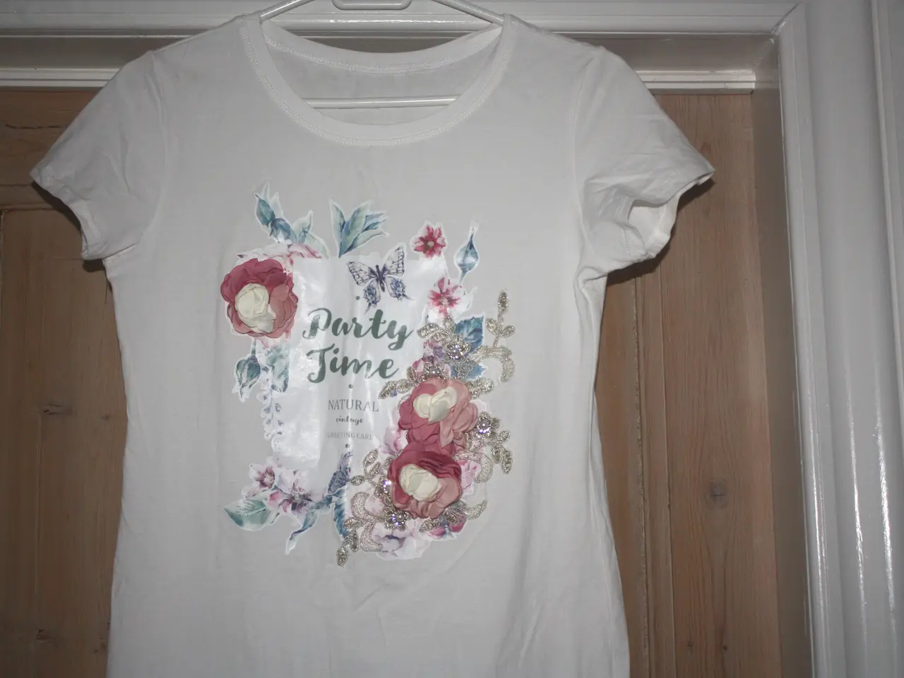 Billede 2 - Marta du Chateau lang T-shirt med et "Party Time"