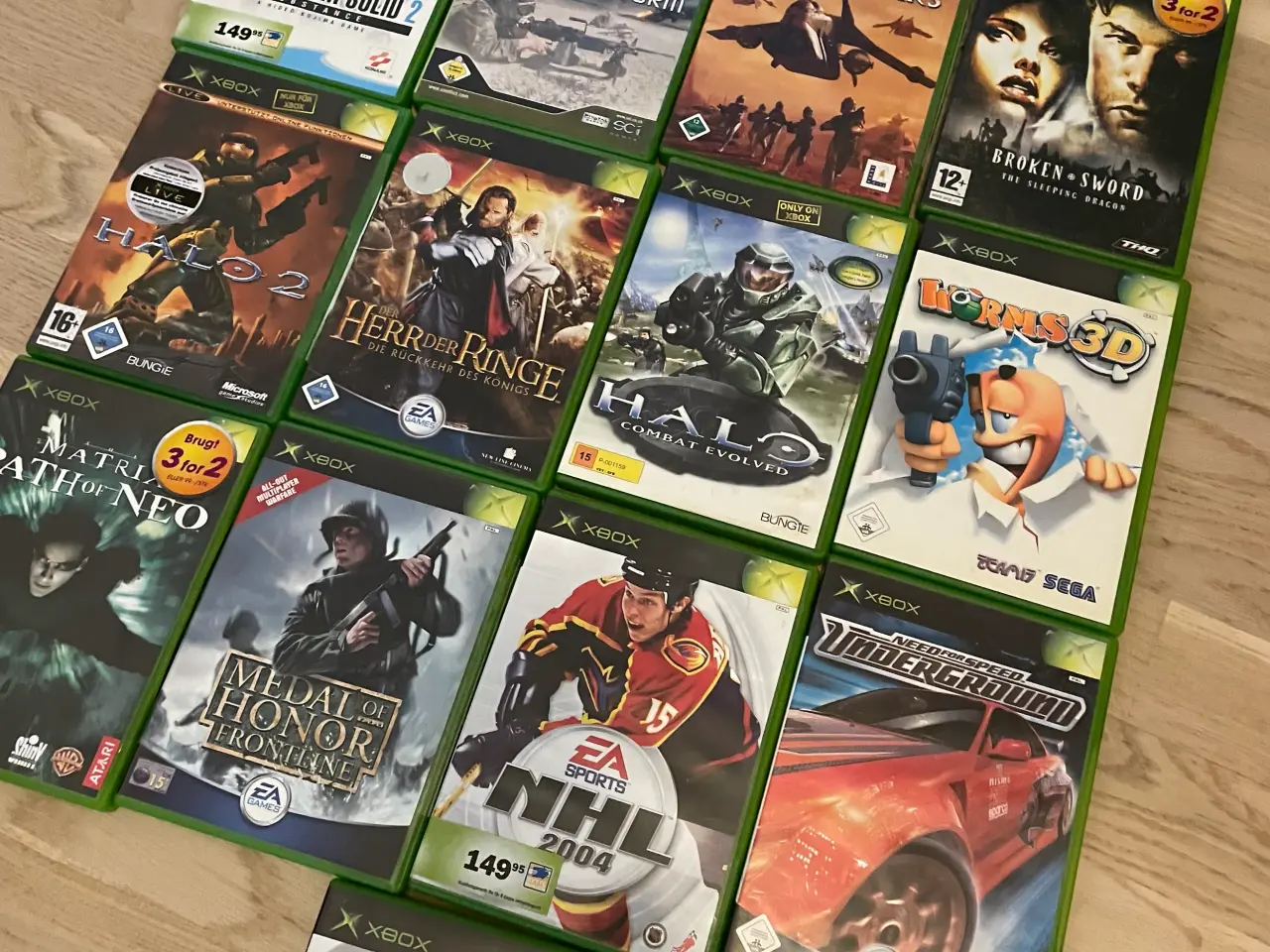 Billede 4 - Xbox velholdt og komplet m spil