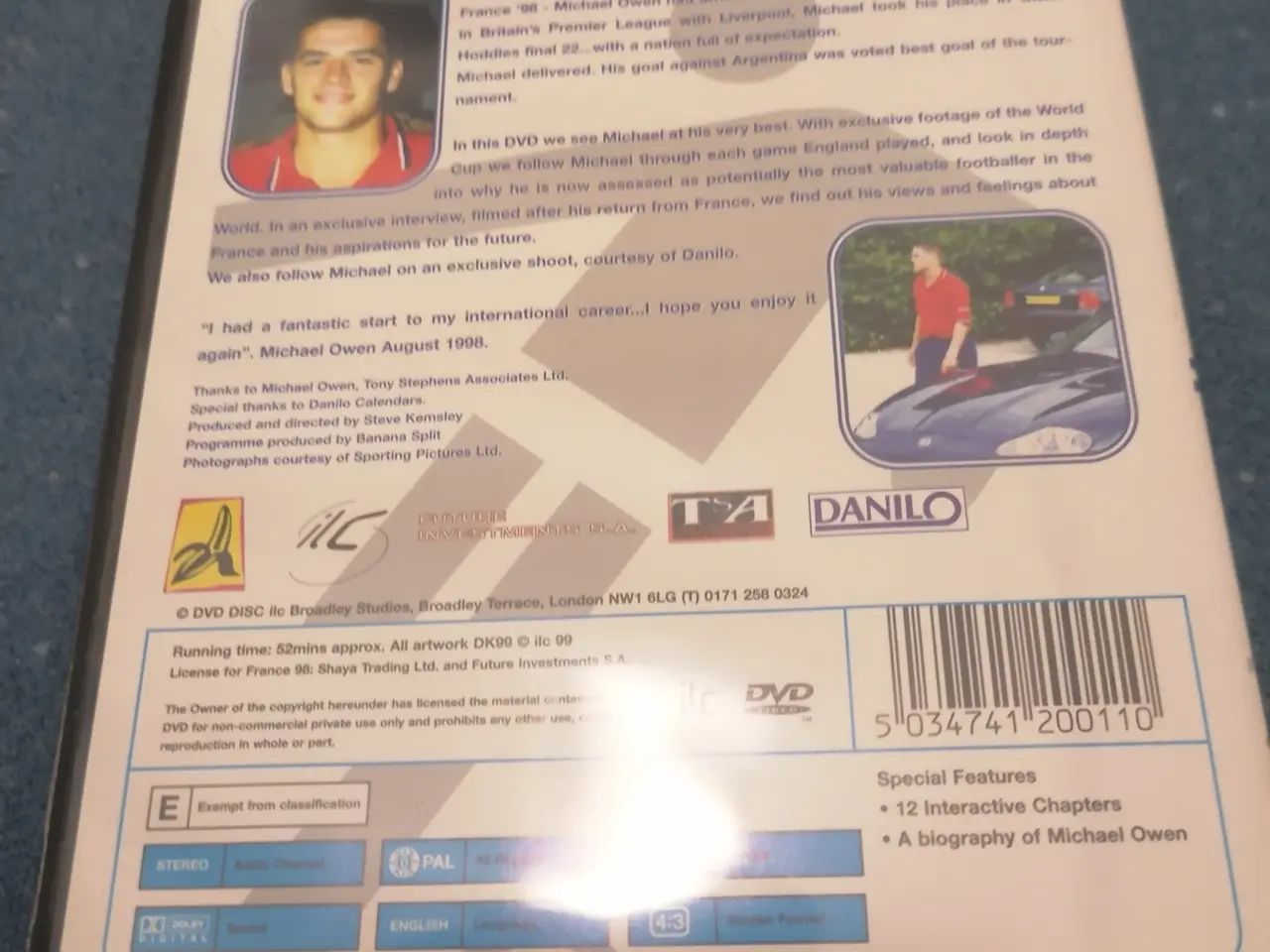 Billede 2 - Michael Owen: The World at His Feet