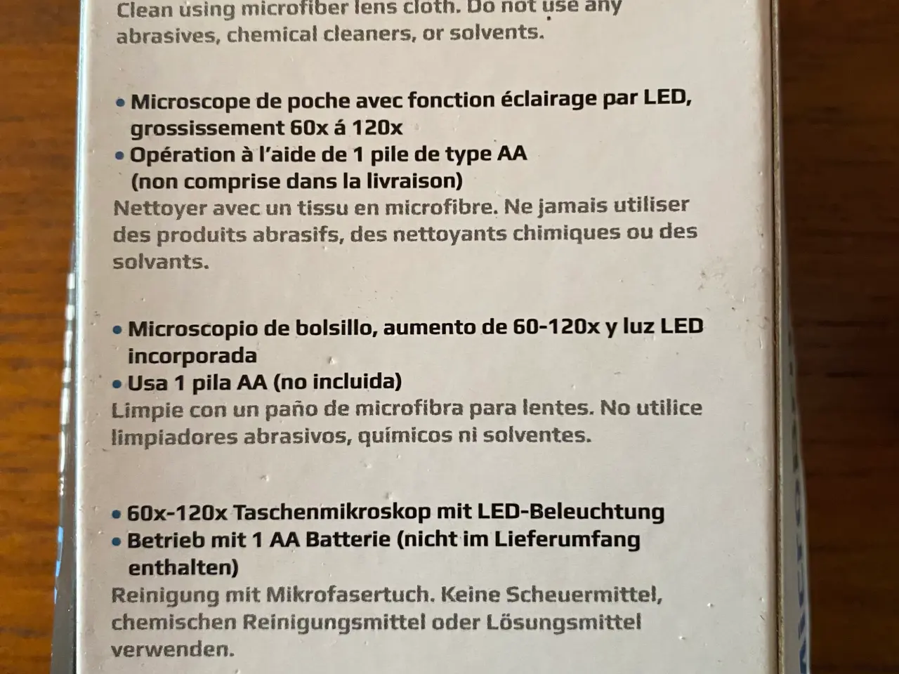 Billede 3 - Carson MicroBrite 60x-120x Lommemikroskop