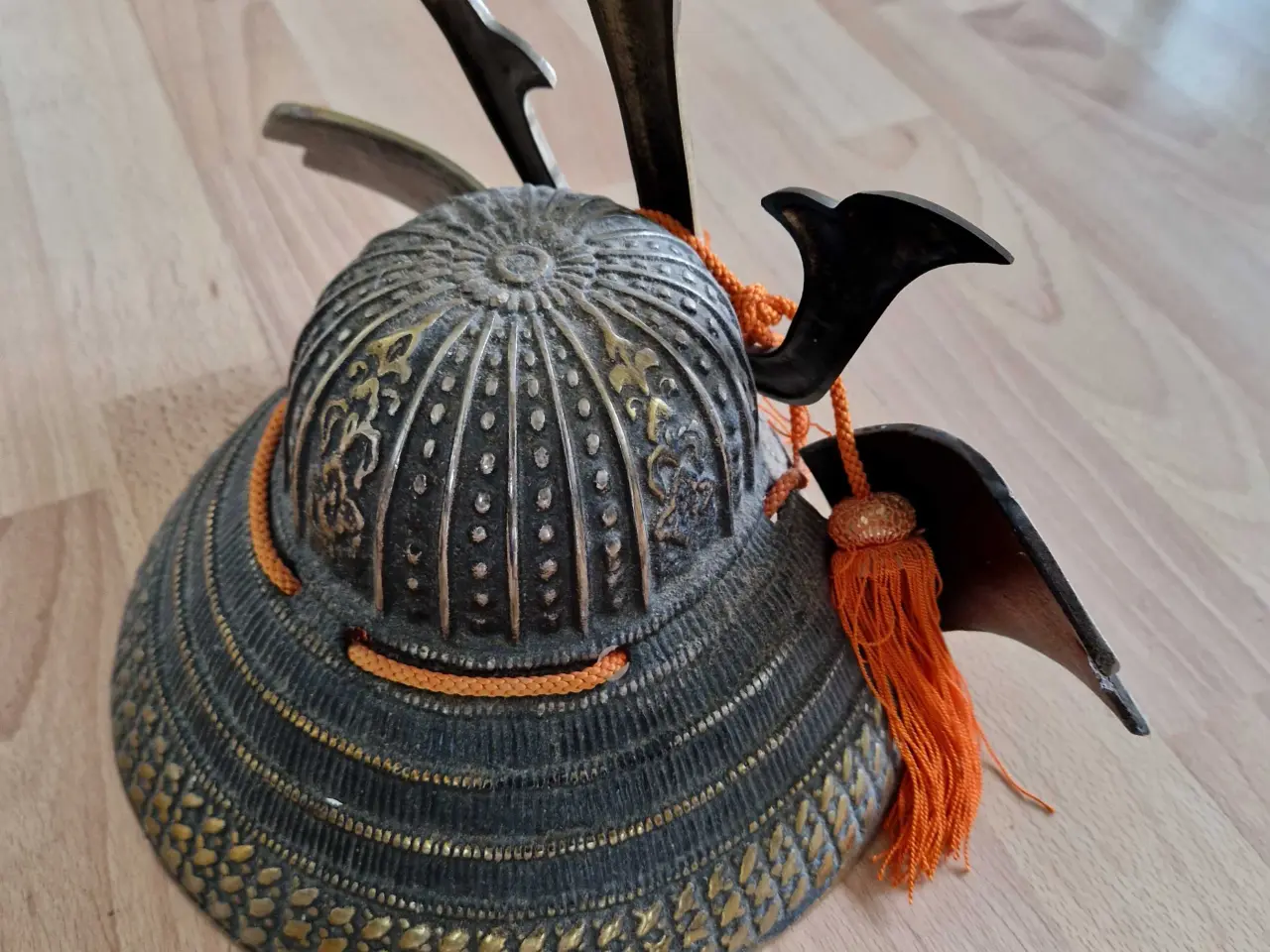 Billede 3 - Japansk Samurai hjelm, kabuto 