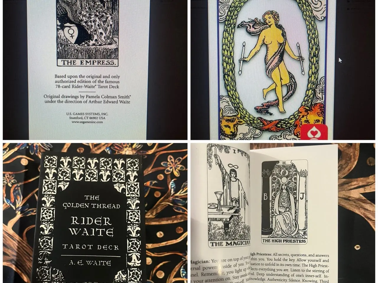 Billede 8 - The Golden Thread Rider-Waite tarot deck