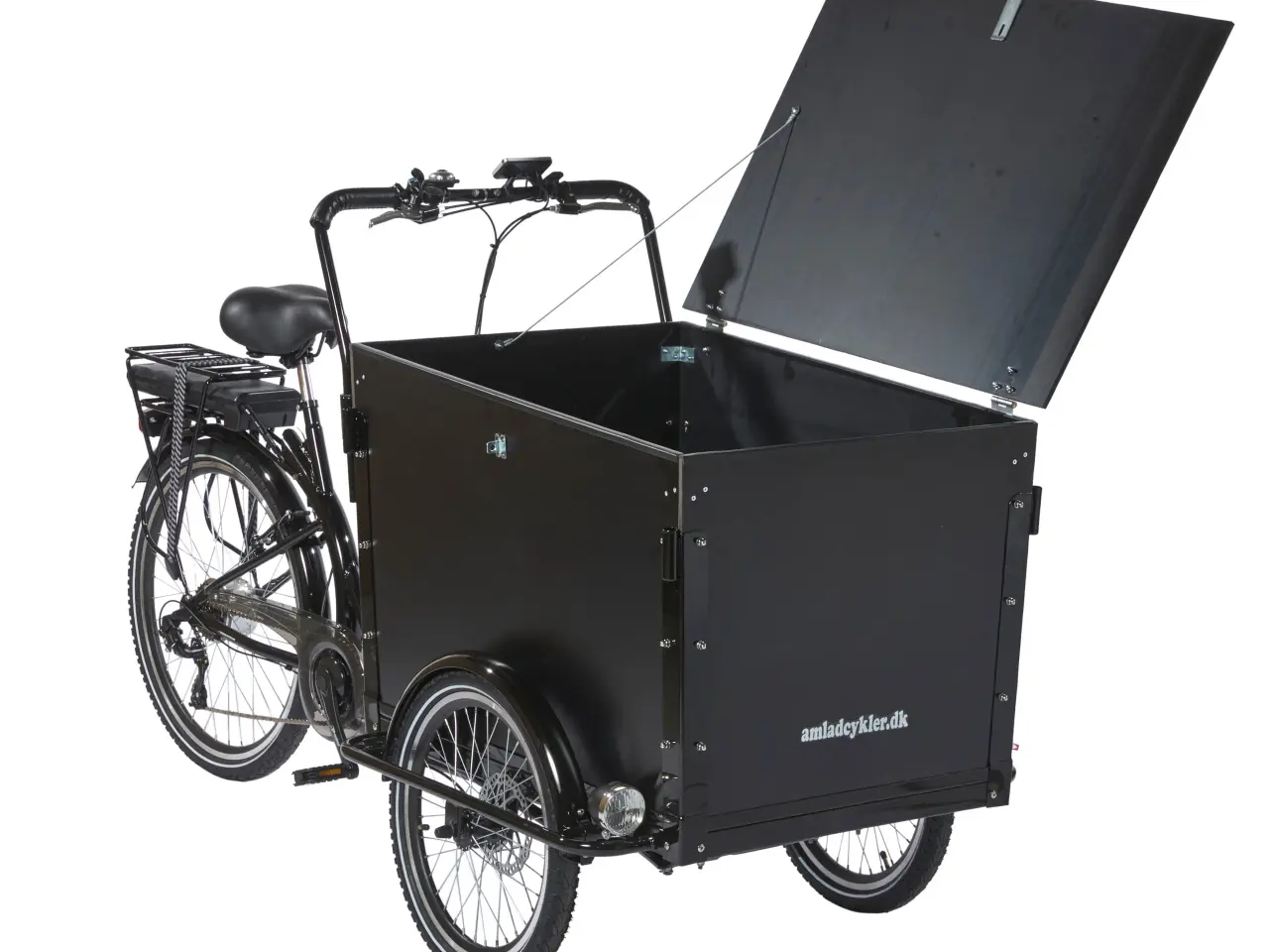 Billede 1 - El ladcykel med Låg - Fabriksny