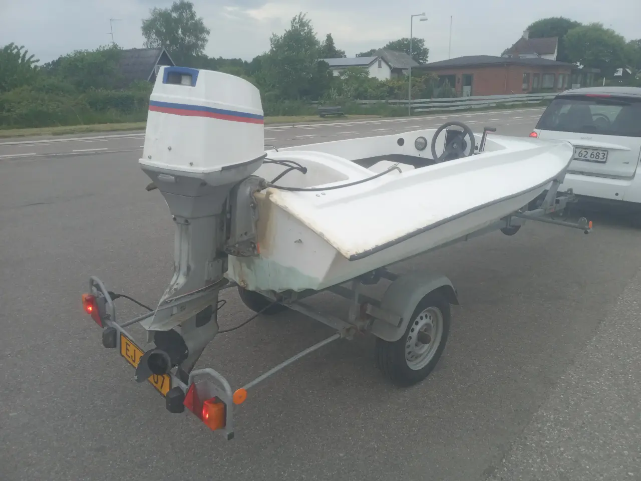 Billede 5 - 70hk speedbåd med ekstra motor og trailer