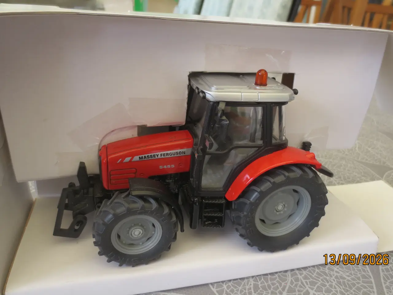 Billede 2 - 1 stk Ny Modeltraktor Massey Ferguson 5455