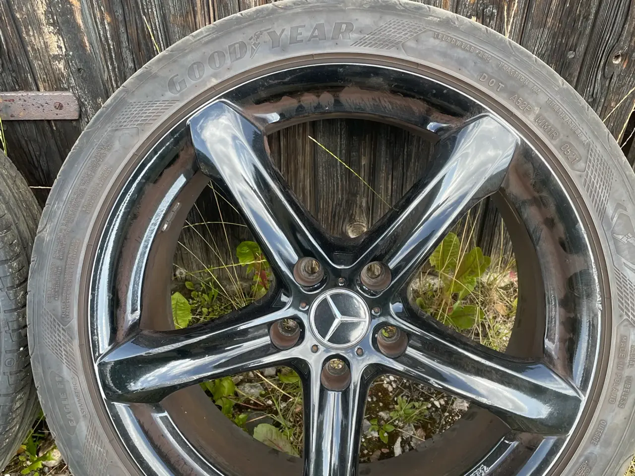 Billede 4 - Originale Mercedes fælge 