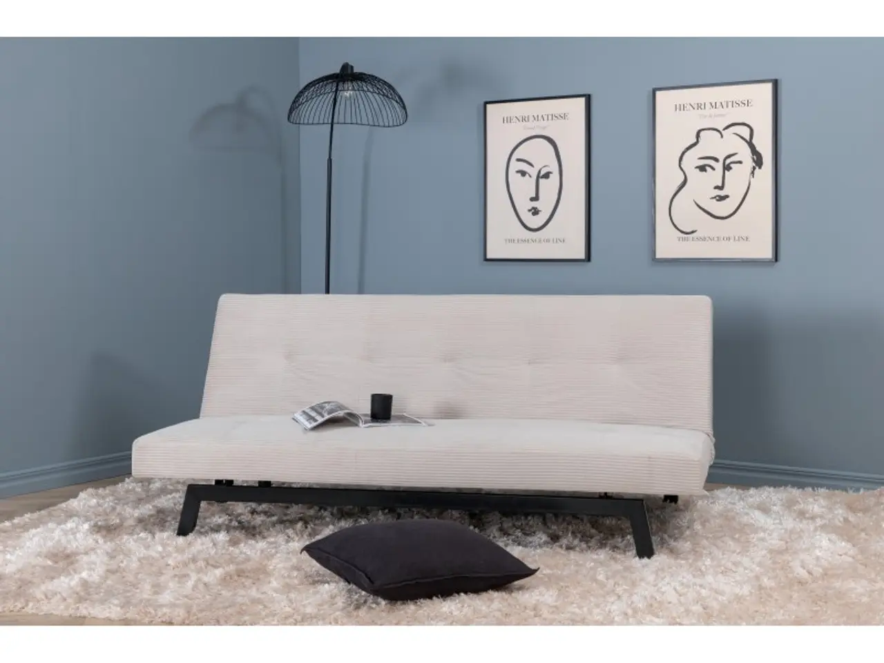 Billede 10 - Bodil Sovesofa - Beige Fløjl