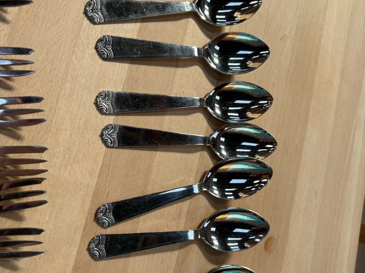 Billede 5 - Flot vintage kage- og dessertsæt – Danmark Cutin (
