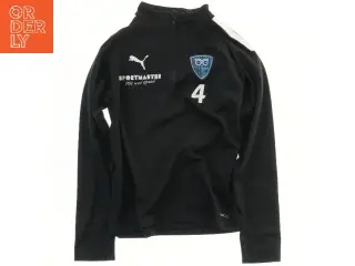 Sort Puma sportstrøje med logoer (str. 134)