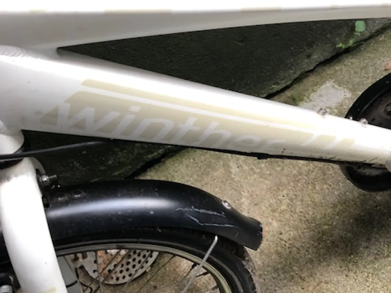 Billede 3 - Winther cykel - hvid