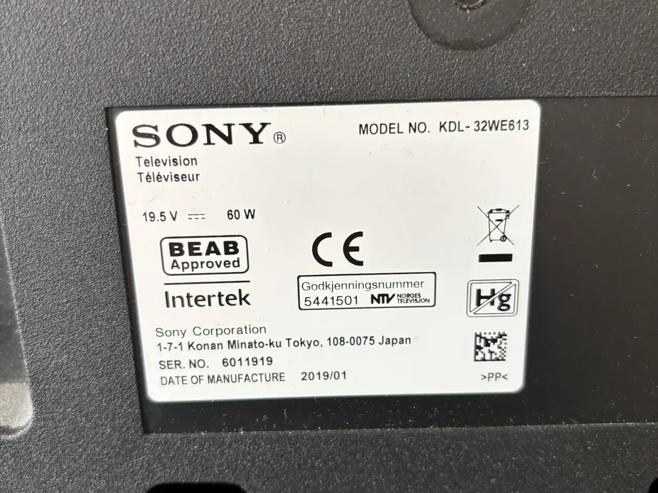 Billede 2 - Sony 32 tommer smart TV 
