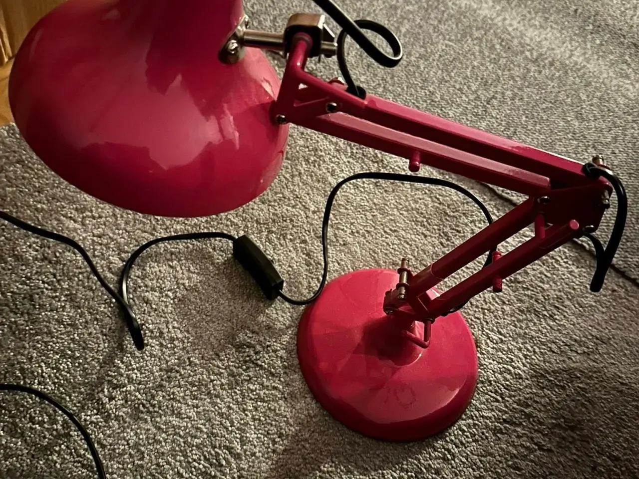 Billede 2 - pink bord lampe