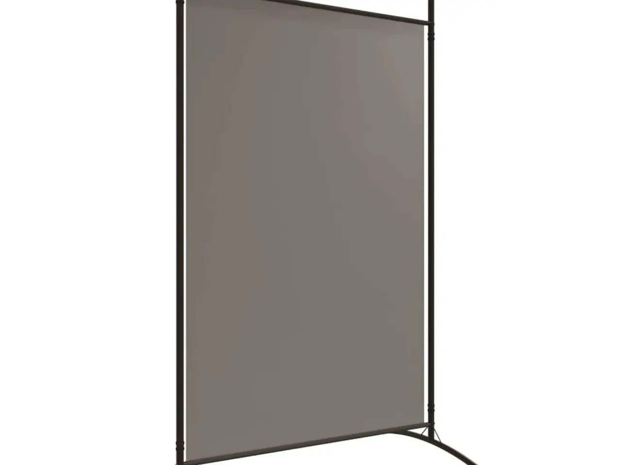 Billede 6 - 2-panels rumdeler i stof - 175 × 180 cm, antracitgrå
