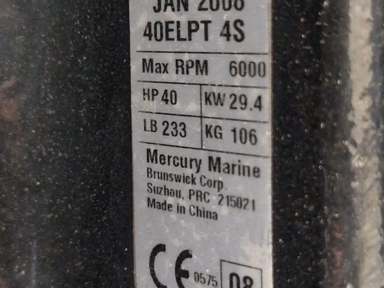 Billede 5 - Mercury F40ELPT