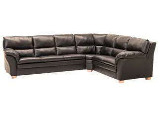 Hjort Knudsen Thisted Semianilin læderhjørnesofa - 32