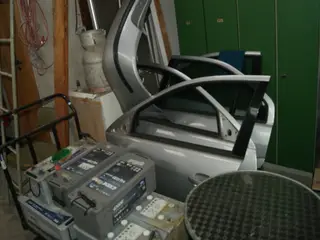 Døre + del til Ford Mondeo årg. 2005 grå.