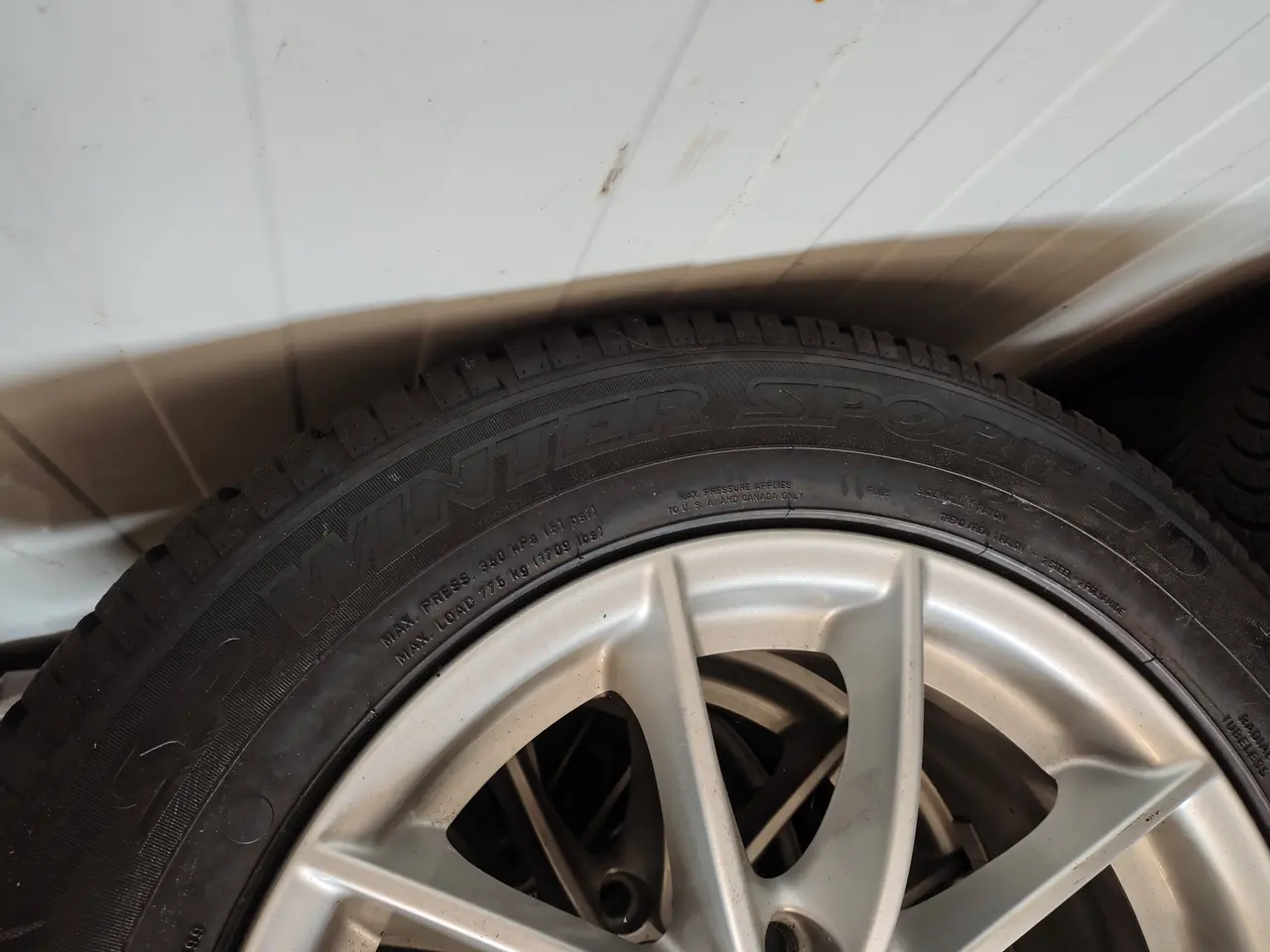 Billede 5 - Fire alufælge med dæk DUNLOP 225/60 R 17
