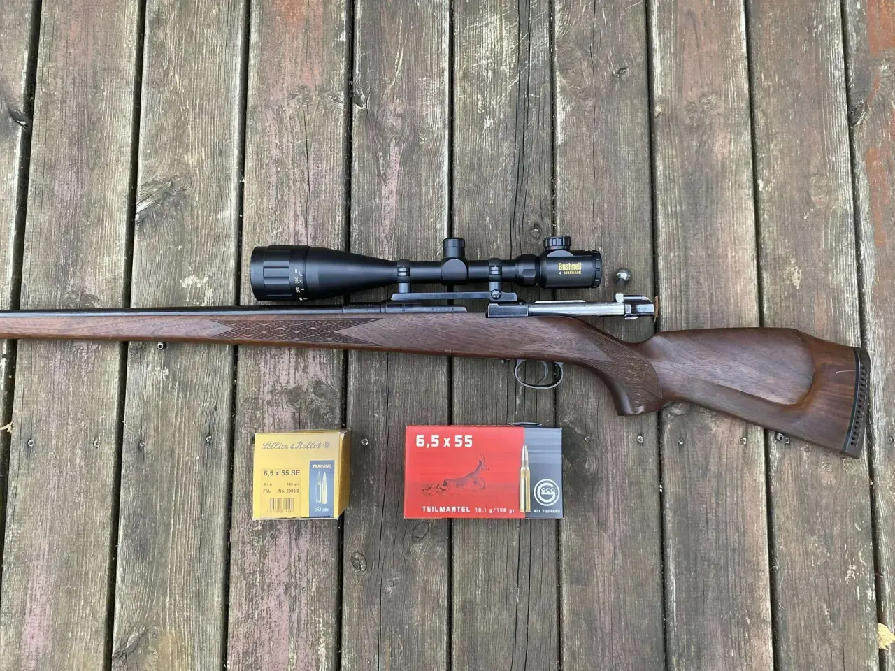 Billede 5 - Husqvarna jagtriffel 6,5x55 Bushnell sigtekikkert