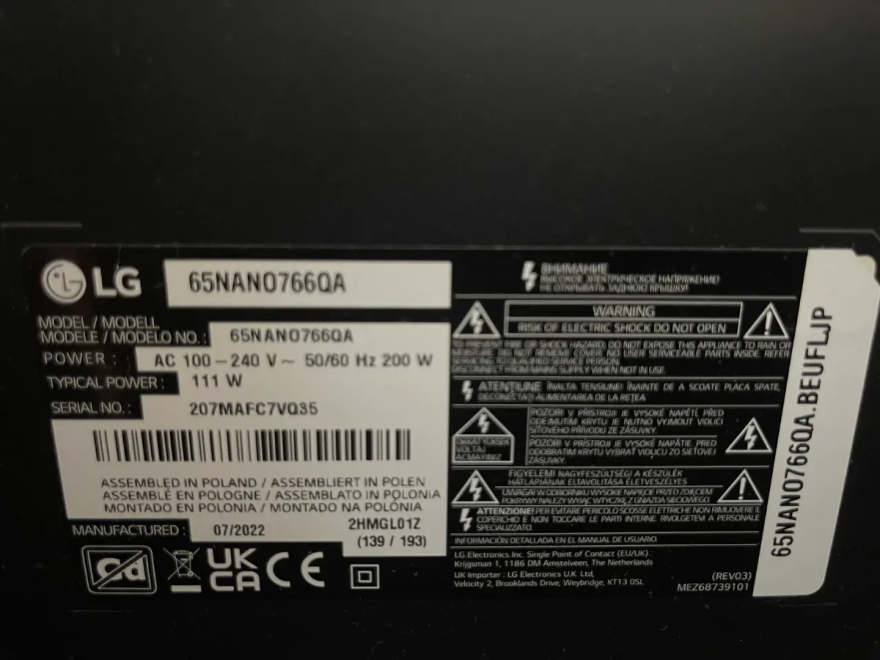 Billede 4 - LG smart TV 65”