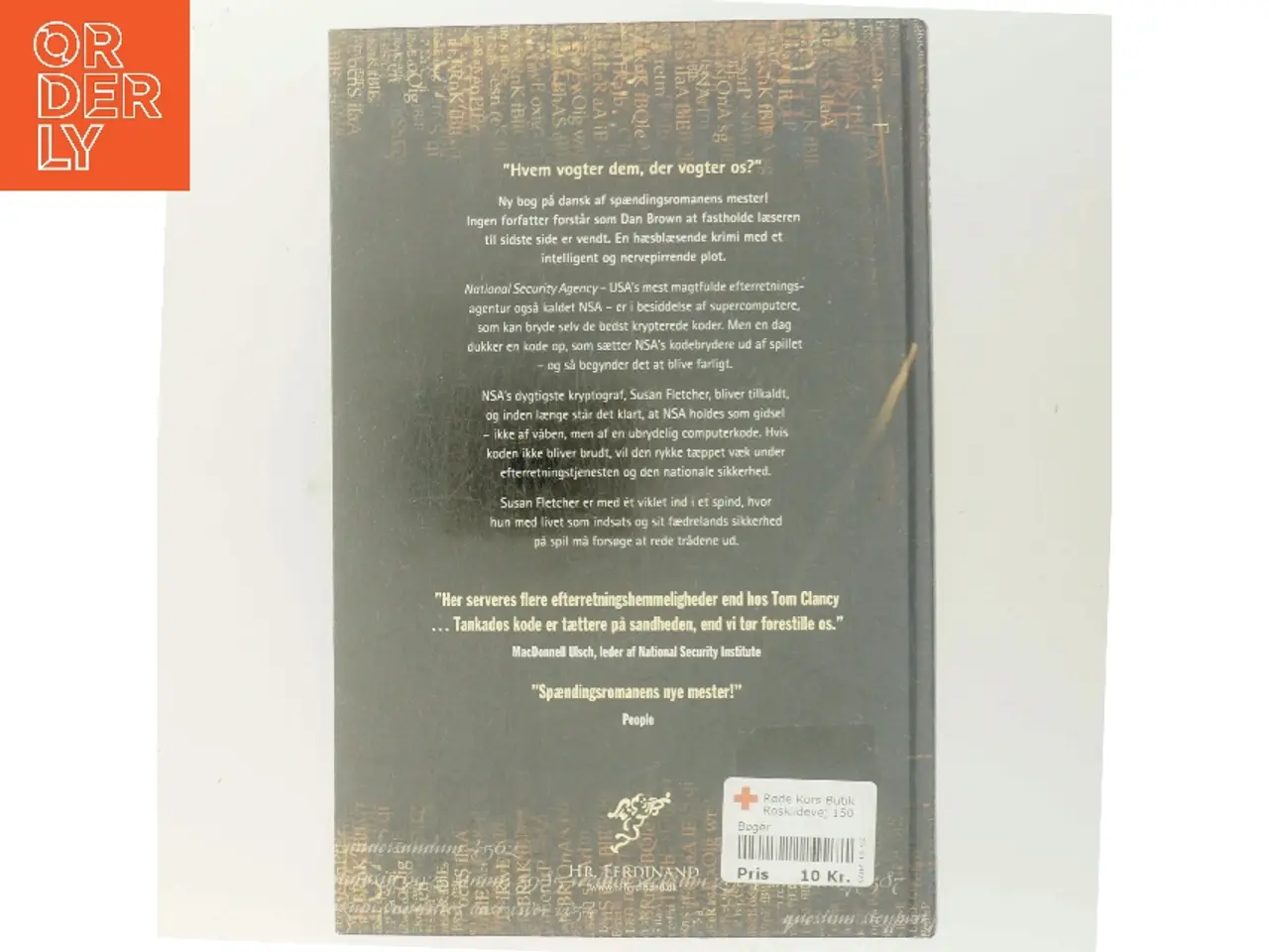 Billede 3 - Tankados kode af Dan Brown (Bog)