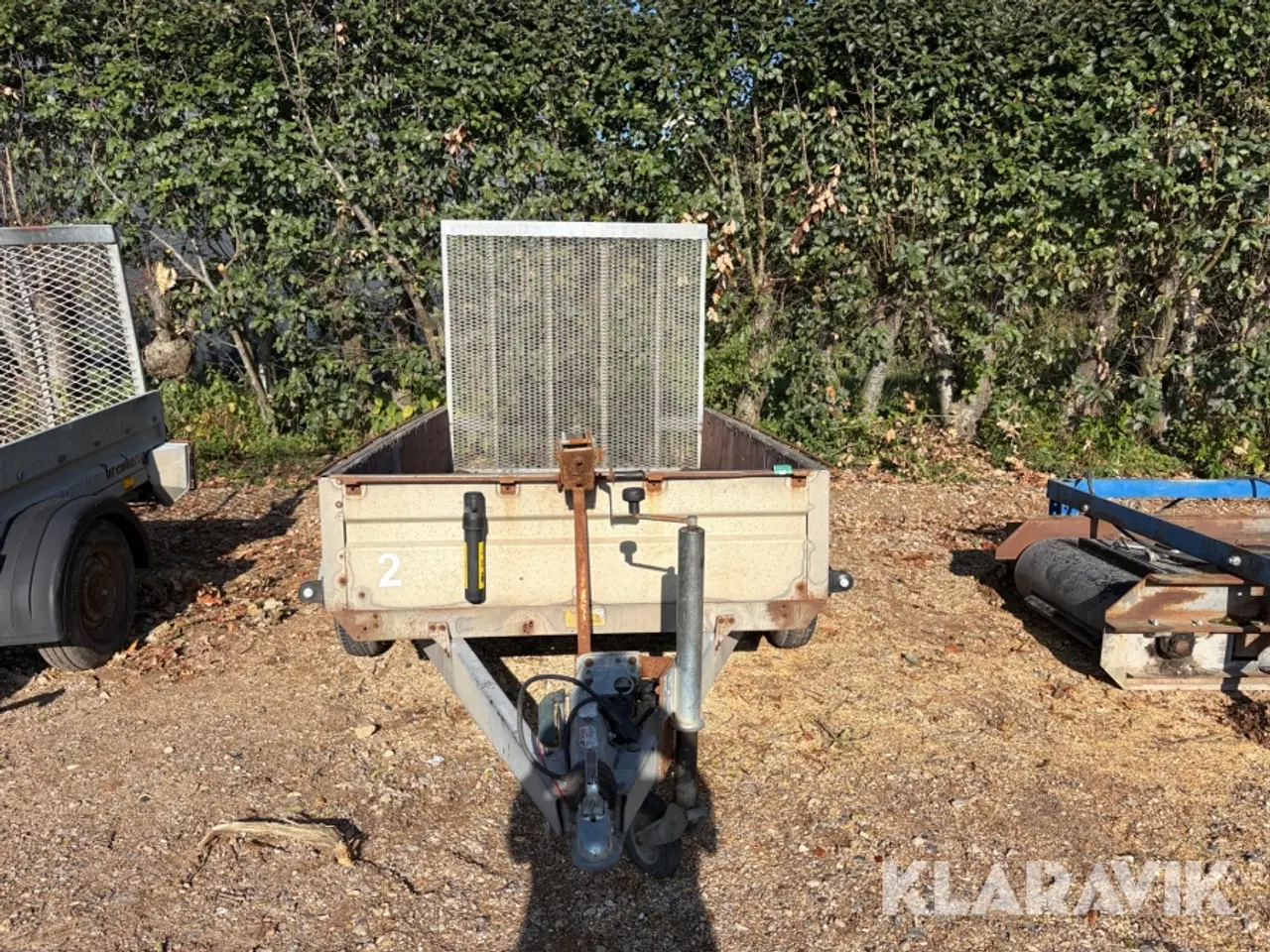 Billede 8 - Trailer Variant 1604 1300 kilo med spil og rampe.