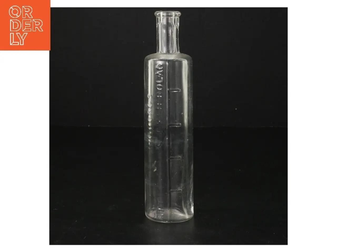 Billede 2 - Glasflaske med målinger (str. 18 cm)