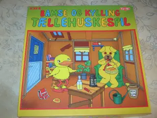 Bamse & Kylling Tællehuskespil