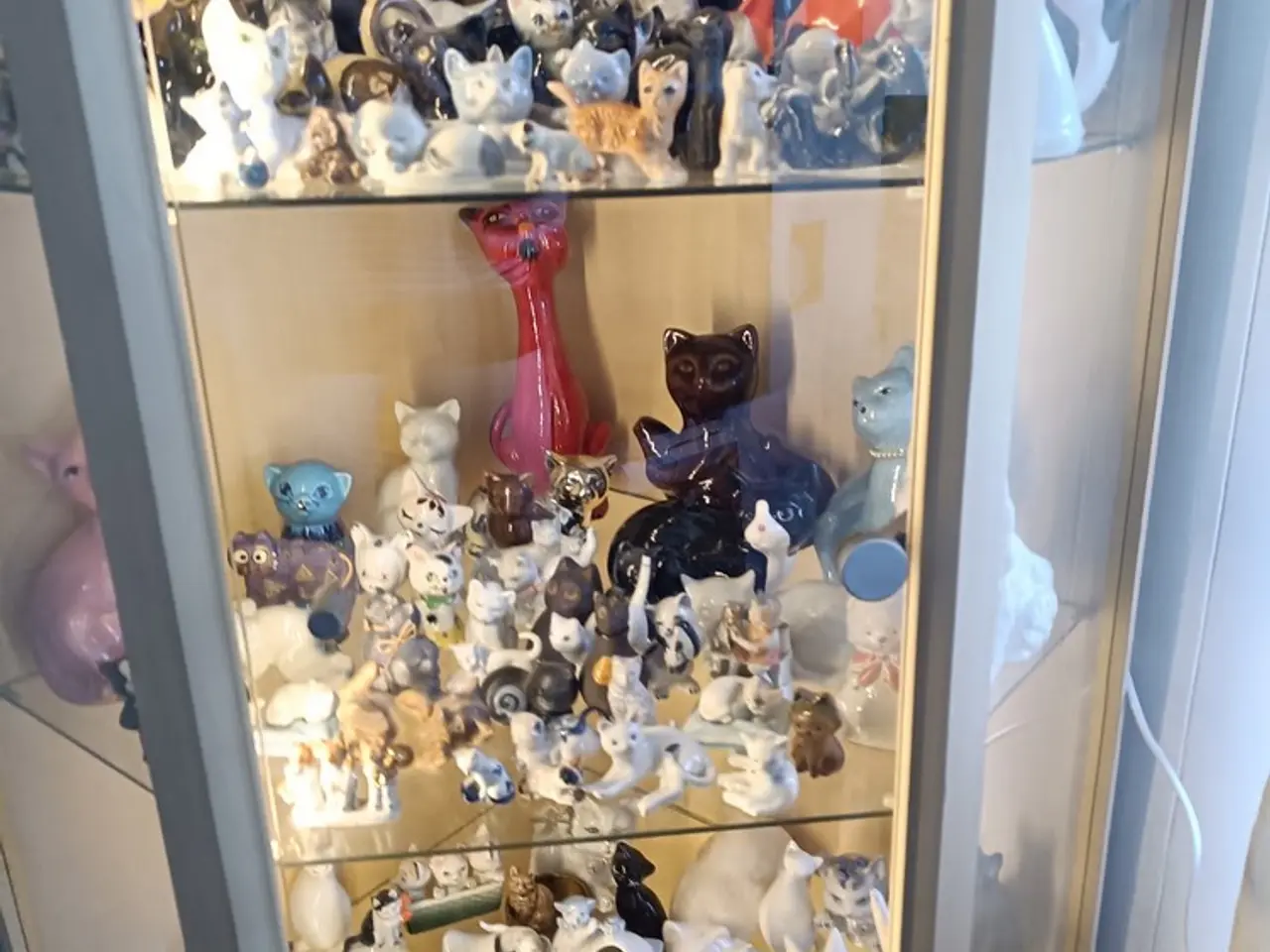 Billede 12 - Store samling af kattefigure Ca:200?