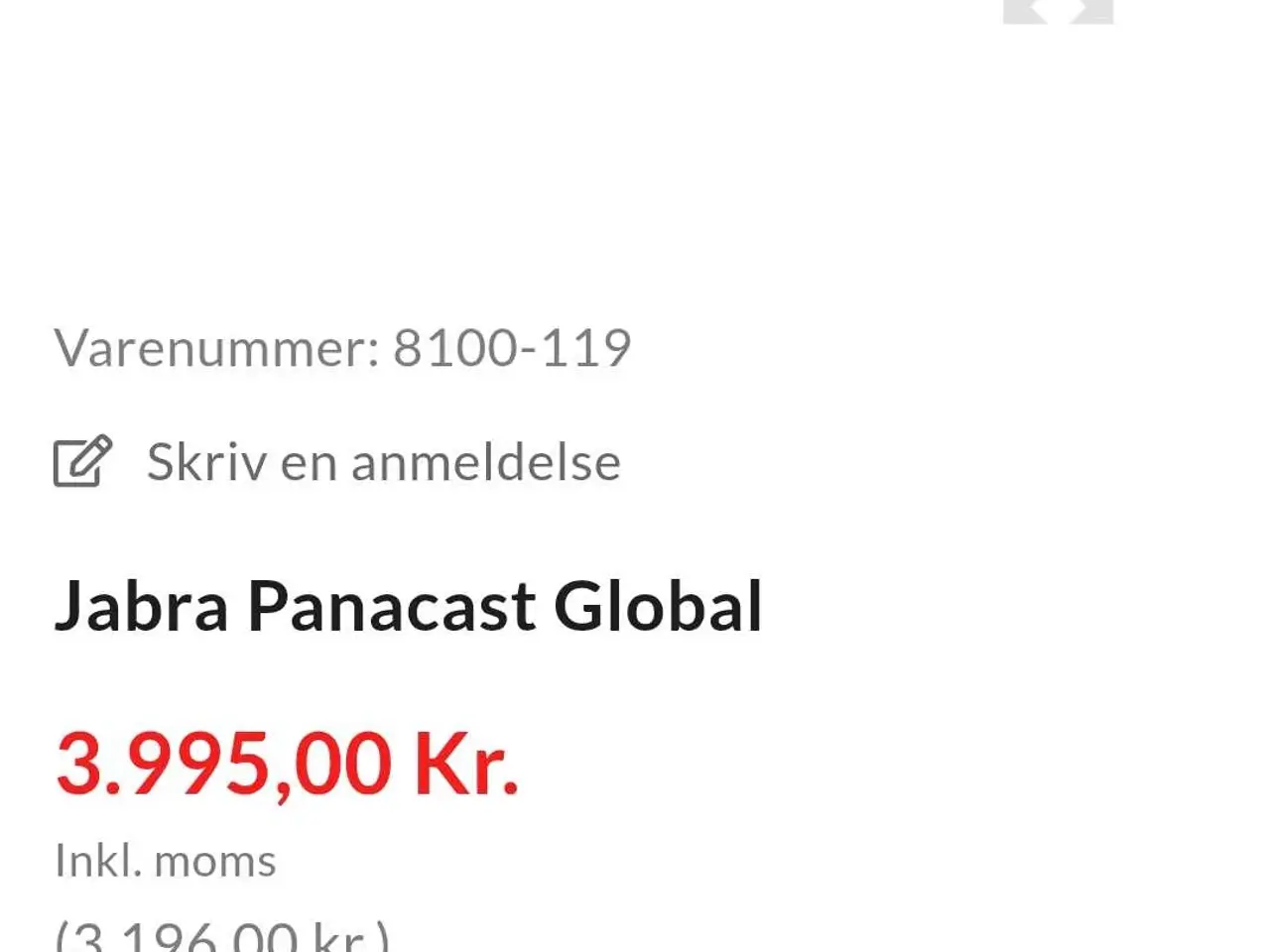 Billede 1 - Jabra kvalitets webcam