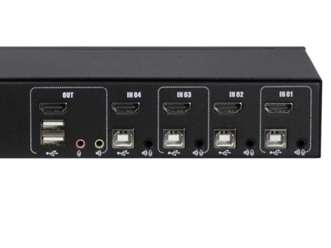 Billede 2 - Inter-Tech AS-41HA 4-port HDMI KVM
