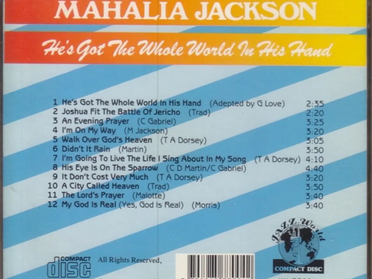 Billede 2 - Mahalia Jackson – He's Got The Whole World… – CD