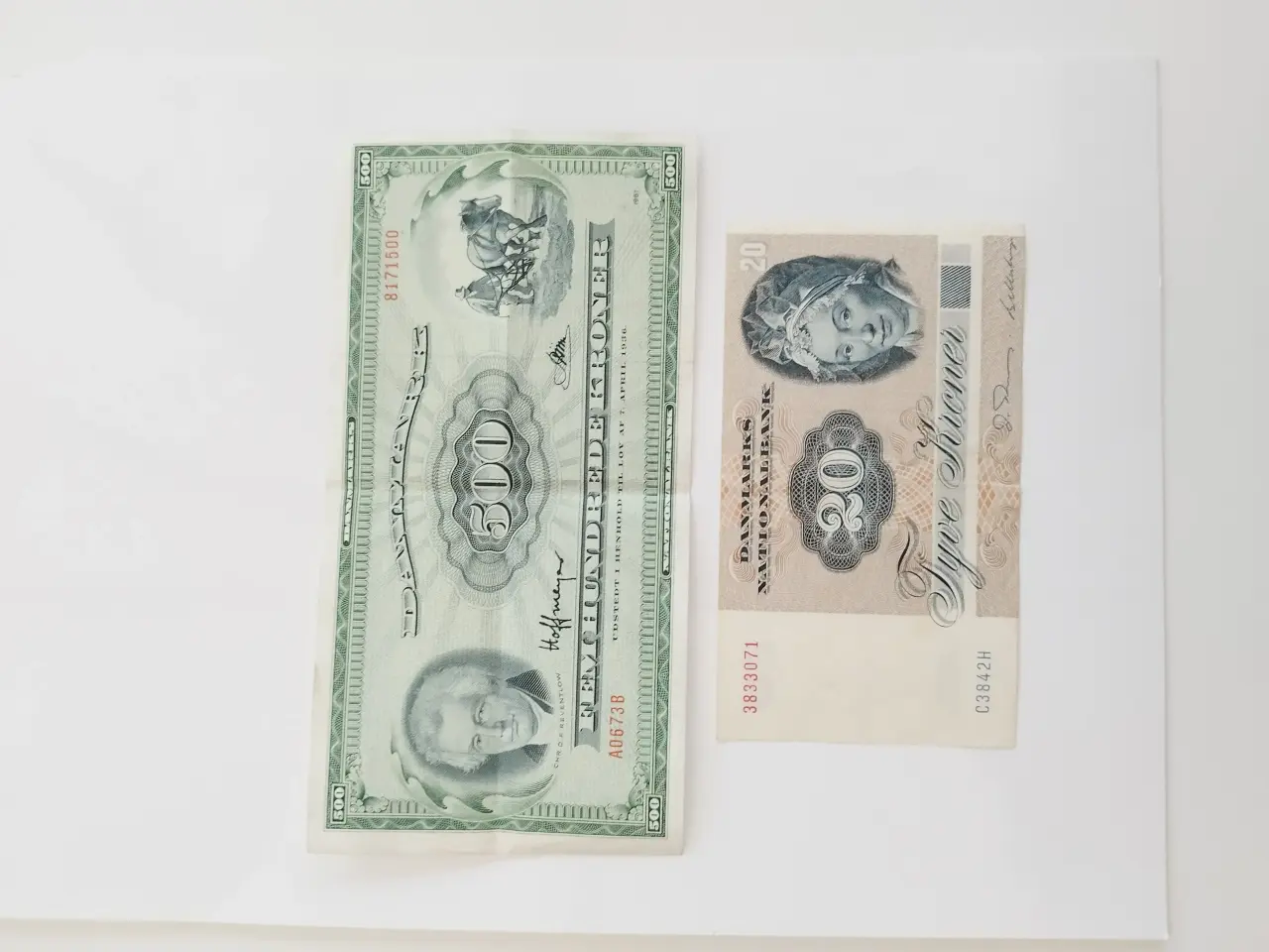 Billede 3 - 500 Hundrede Kroner Plovmand