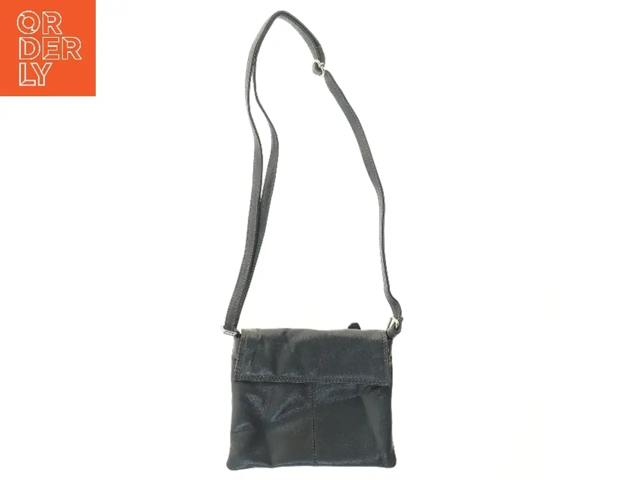 Billede 1 - Sort skuldertaske (str. 18,5x22 cm)