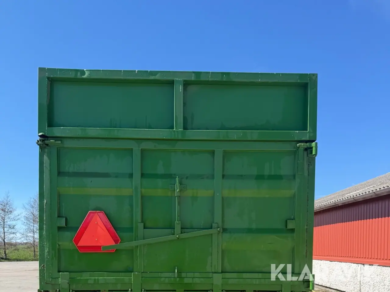 Billede 9 - Kornvogn med overbygning og skod i bagsmæk BS Vognen 22 tons