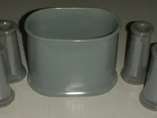 Lysestager og Vase