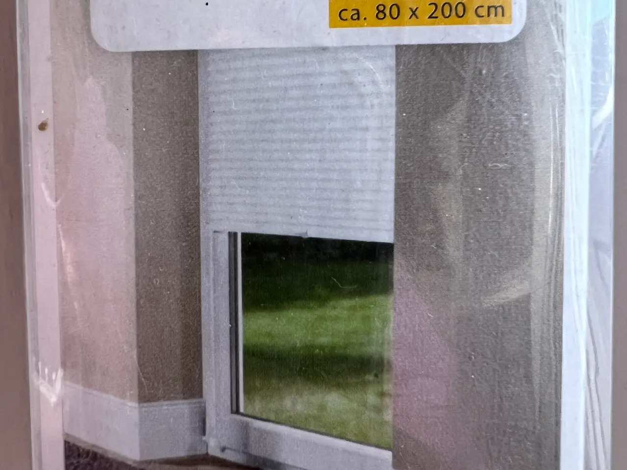 Billede 3 - NYT Plissegardin TIL DØR. (80x200 Cm.)