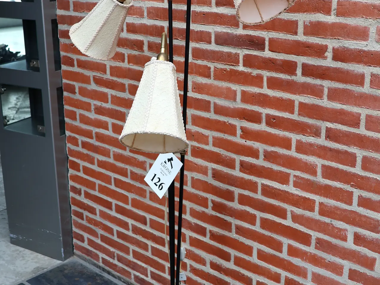 Billede 7 - Svend Aage Holm 3 armet gulvlampe 1950er´ne