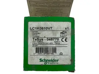 Schneider Electric LC1K0610V7 TeSys K kontaktor