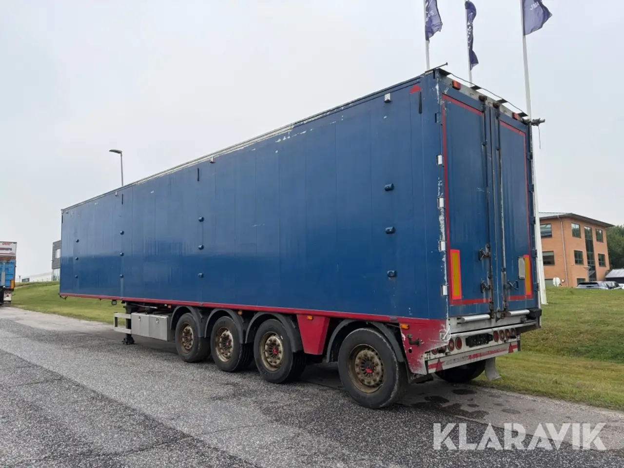 Billede 3 - Cargo floor trailer AMT WF 410-4 kileformet