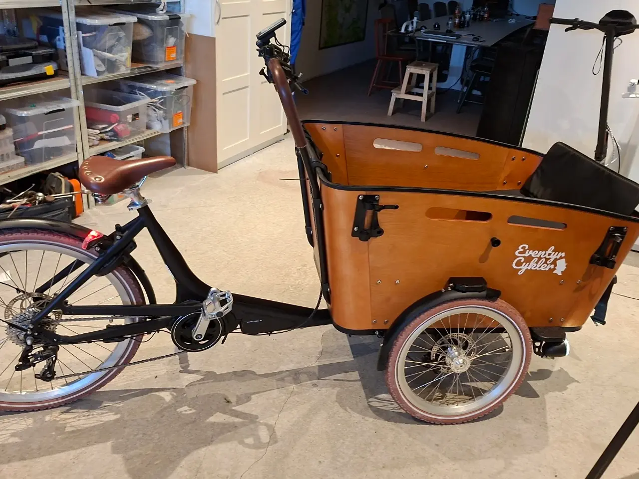 Billede 1 - Ladcykel Eventyrcykel centermotor