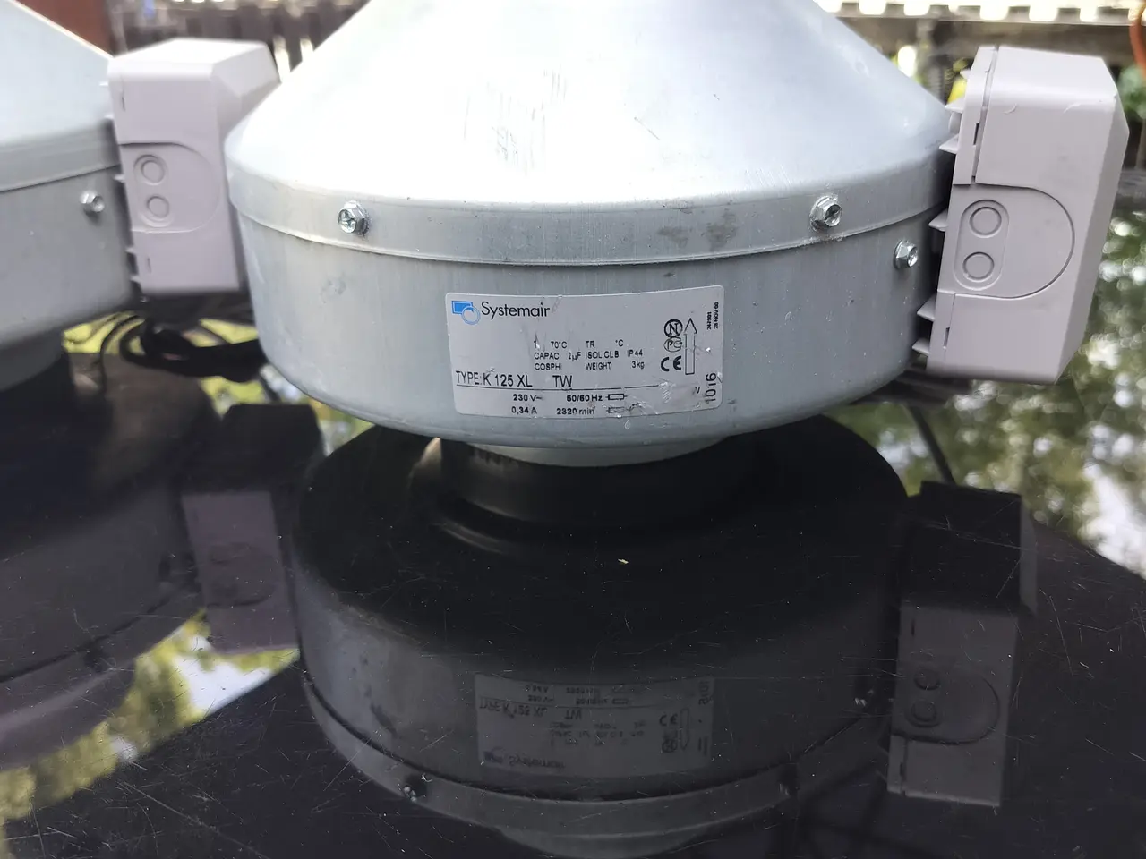 Billede 2 - Kanalventilator Systemair K125 Xl.
