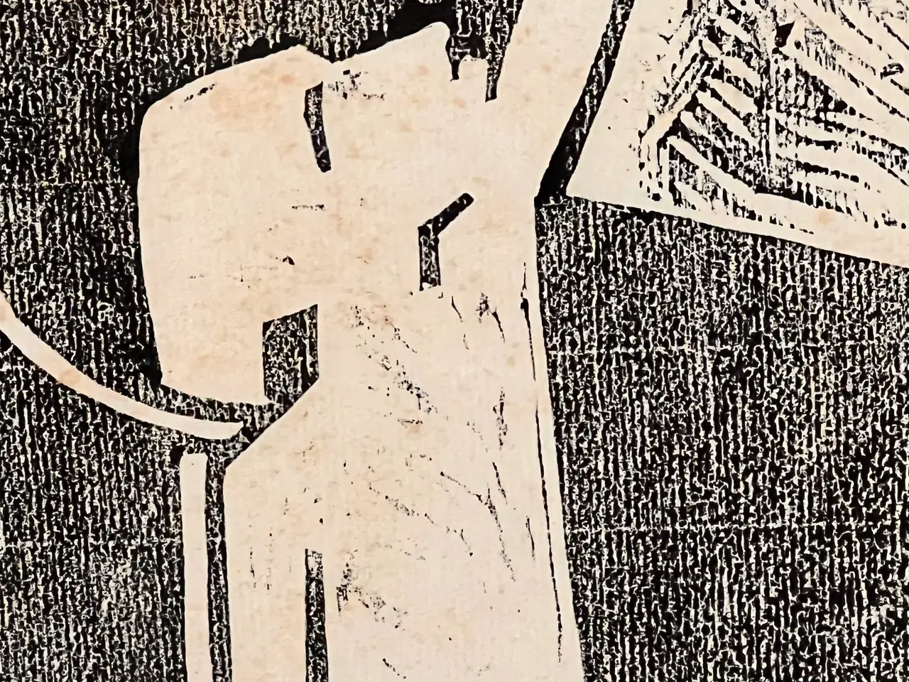 Billede 4 - Grafisk originalt kunsttryk i sort/hvid