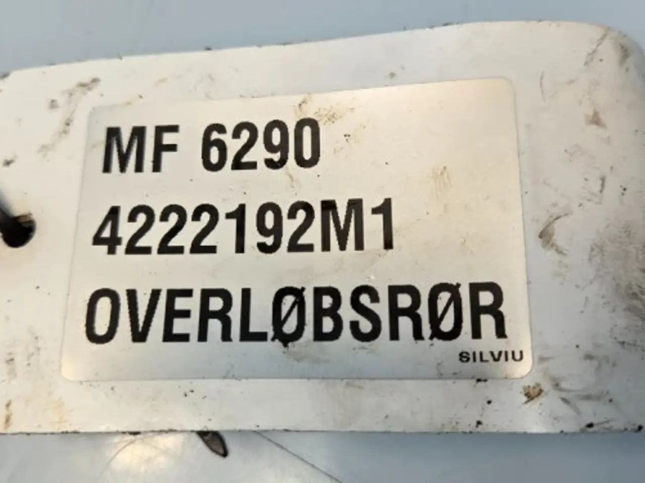 Billede 12 - Perkins 1006-60T Overløbsrør 4222192M1