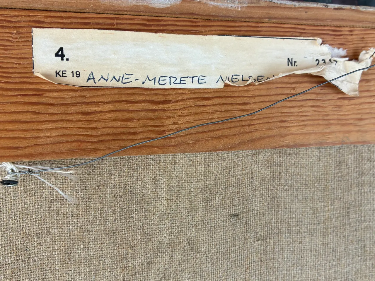 Billede 3 - Anne-Merete Nielsen, maleri