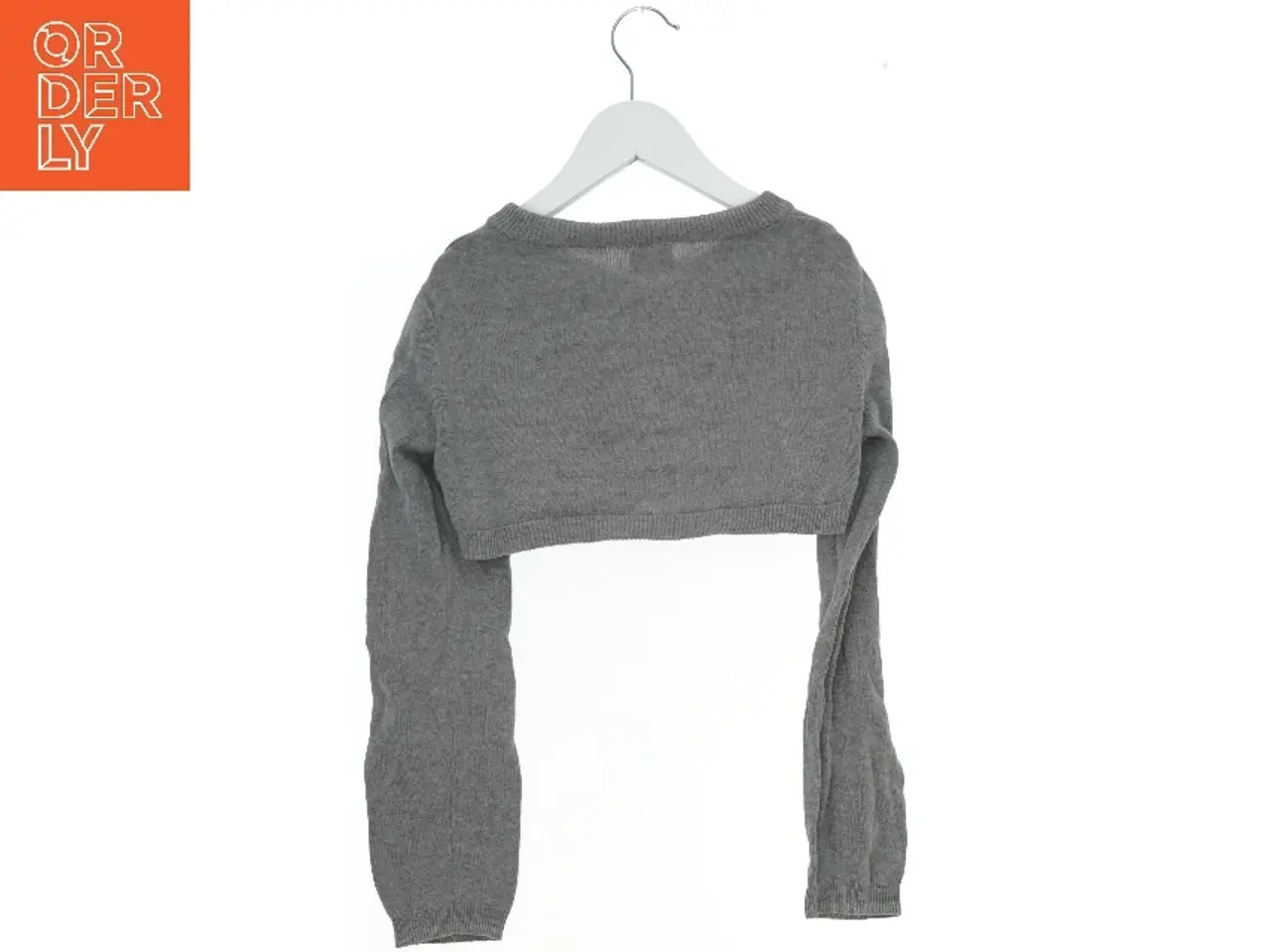 Billede 2 - Grå kort cardigan fra Name It (str. 134)
