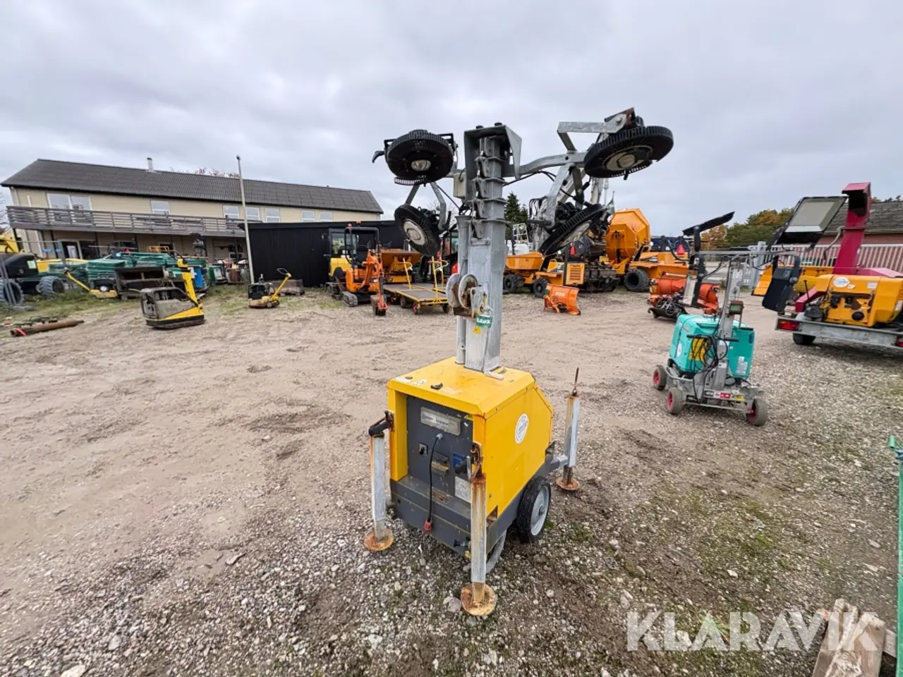 Billede 1 - Teleskoplysmast Atlas Copco